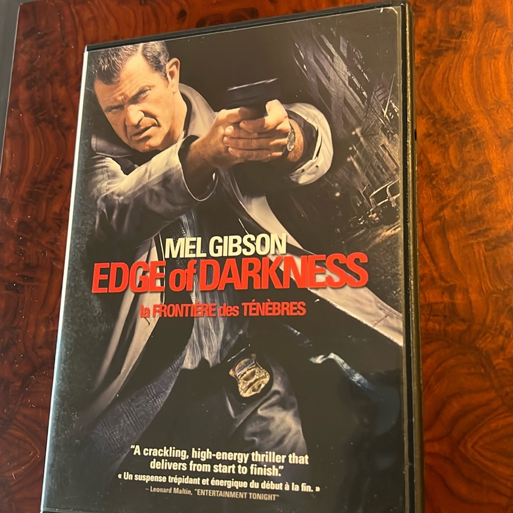 Assorted movies 3/$10 “Edge of Darkeness” starring Mel Gibson